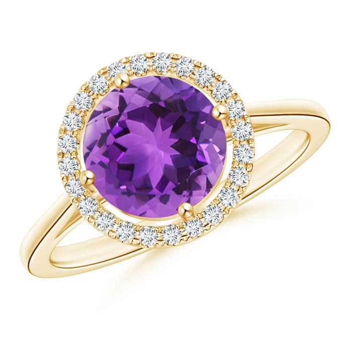 AAA - Amethyst / 1.84 CT / 14 KT Yellow Gold