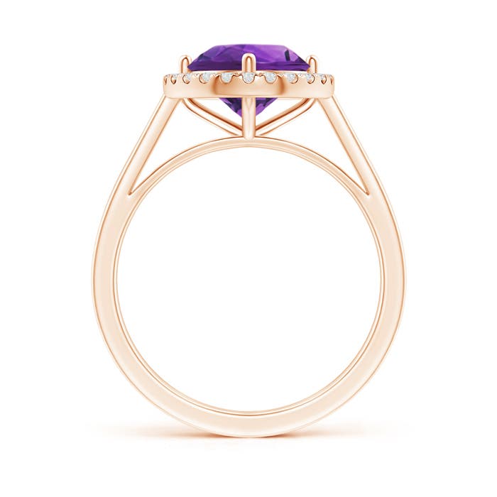 AAAA - Amethyst / 1.84 CT / 14 KT Rose Gold