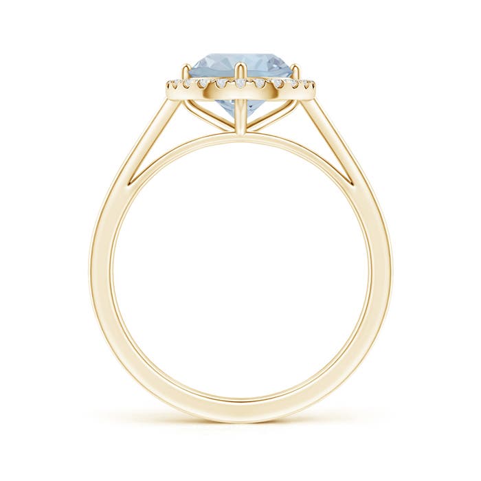 A - Aquamarine / 1.26 CT / 14 KT Yellow Gold