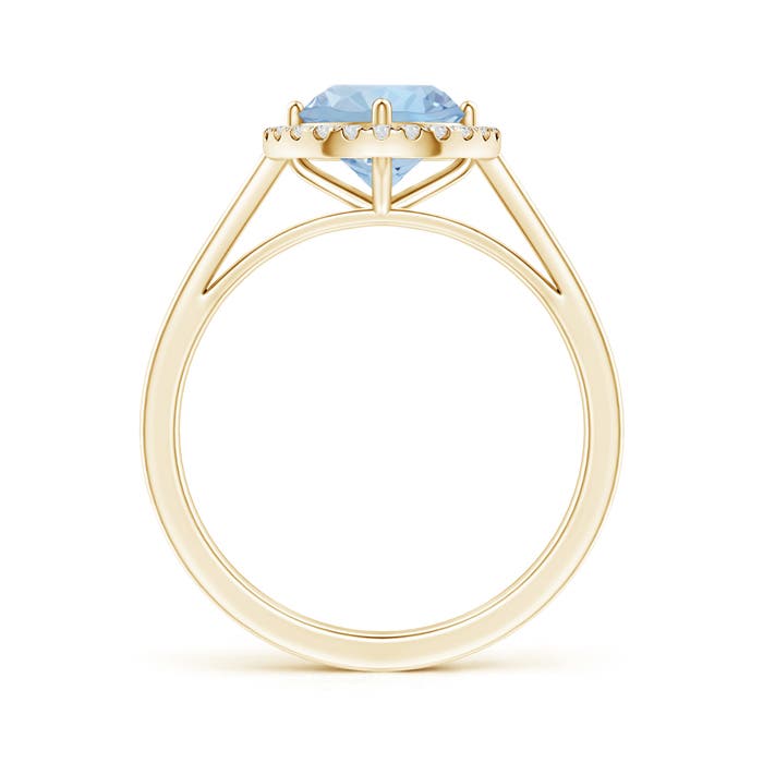 AA - Aquamarine / 1.26 CT / 14 KT Yellow Gold