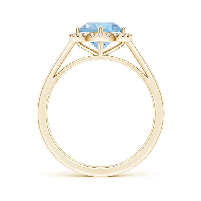 AAA - Aquamarine / 1.26 CT / 14 KT Yellow Gold