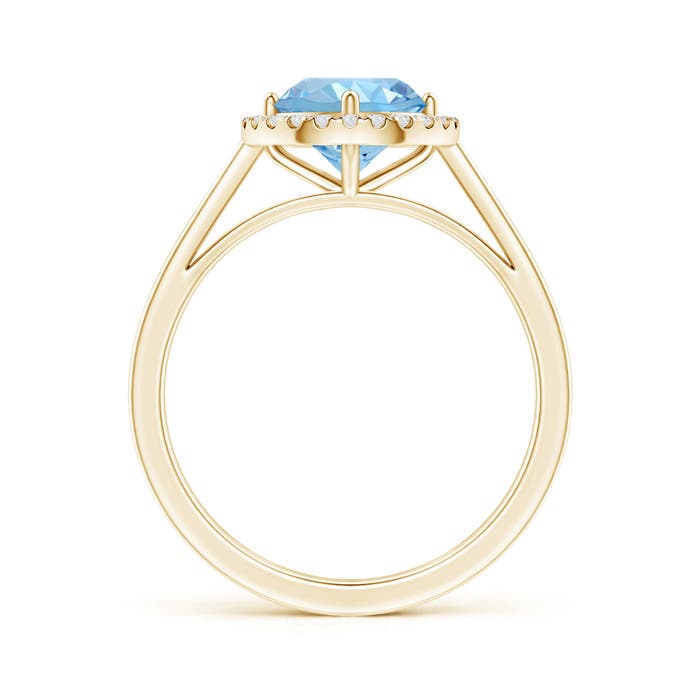 AAAA - Aquamarine / 1.26 CT / 14 KT Yellow Gold