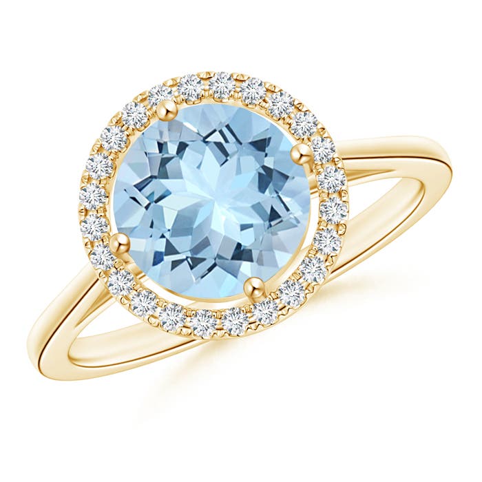 AAA - Aquamarine / 1.74 CT / 14 KT Yellow Gold