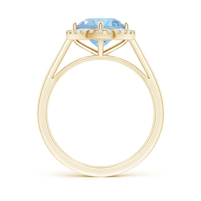 AAA - Aquamarine / 1.74 CT / 14 KT Yellow Gold