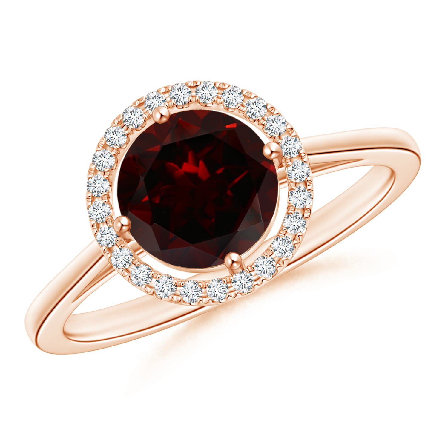 A - Garnet / 1.64 CT / 14 KT Rose Gold