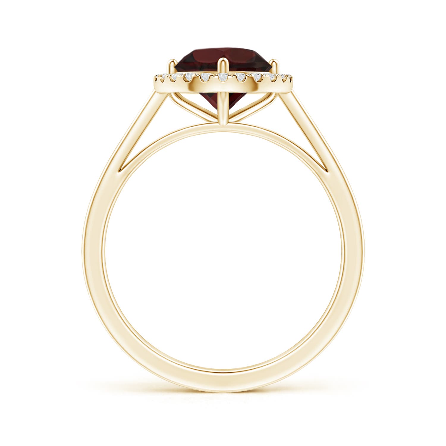 A - Garnet / 1.64 CT / 14 KT Yellow Gold