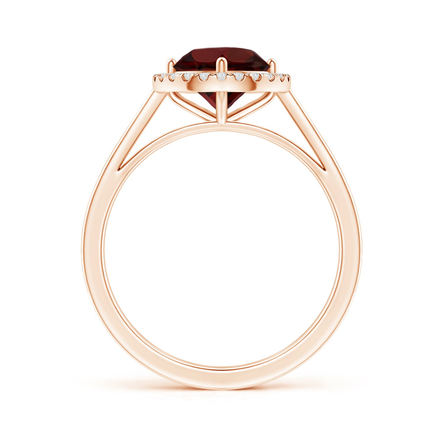 AA - Garnet / 1.64 CT / 14 KT Rose Gold