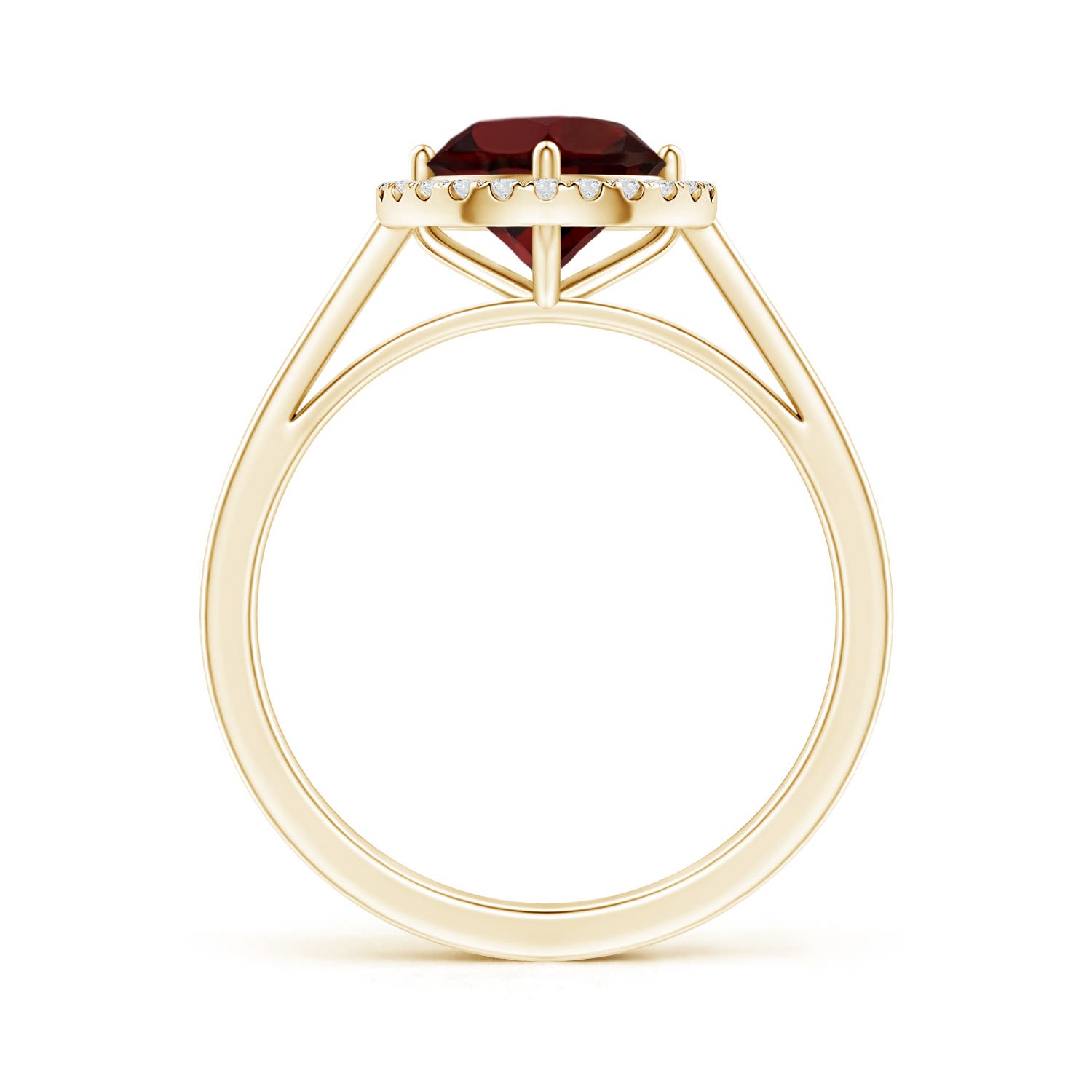 AA - Garnet / 1.64 CT / 14 KT Yellow Gold