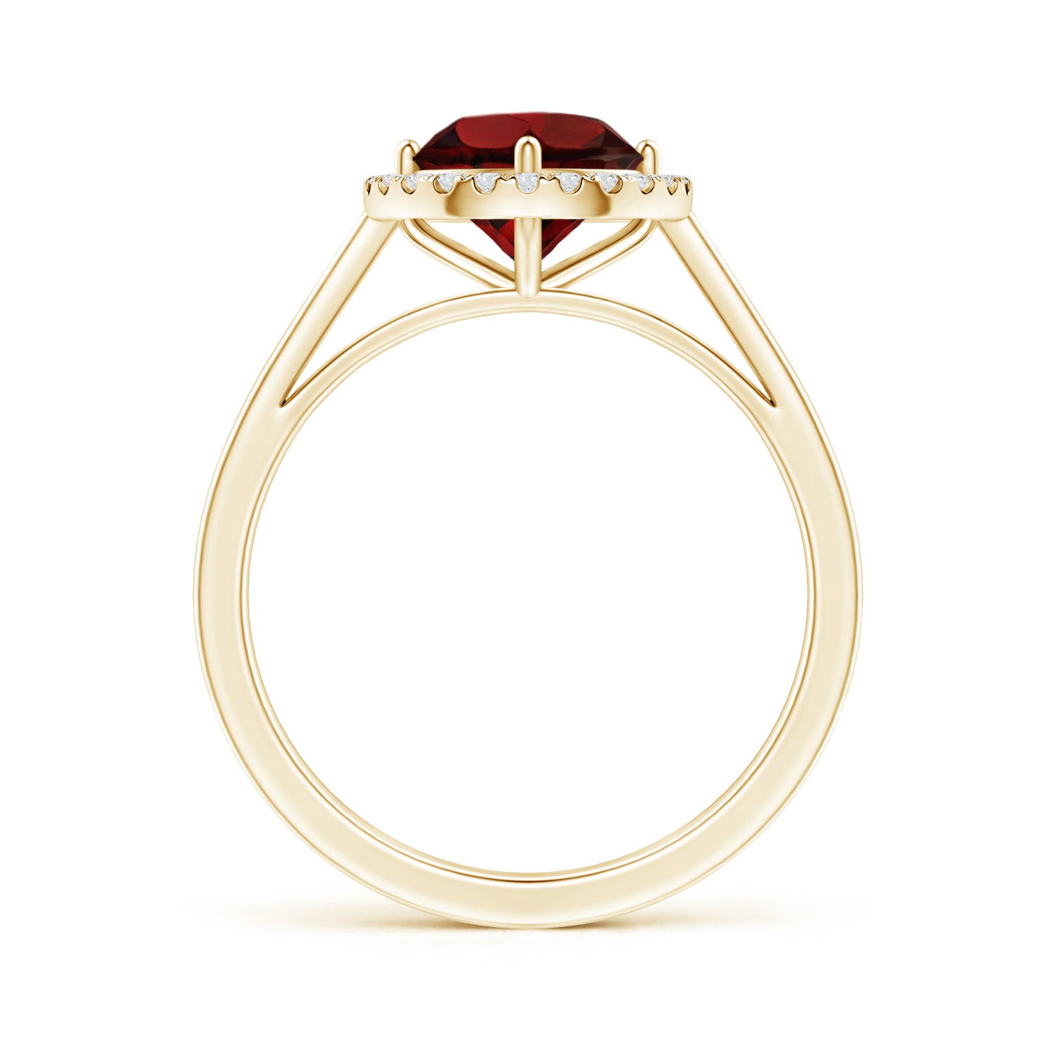 AAA - Garnet / 1.64 CT / 14 KT Yellow Gold