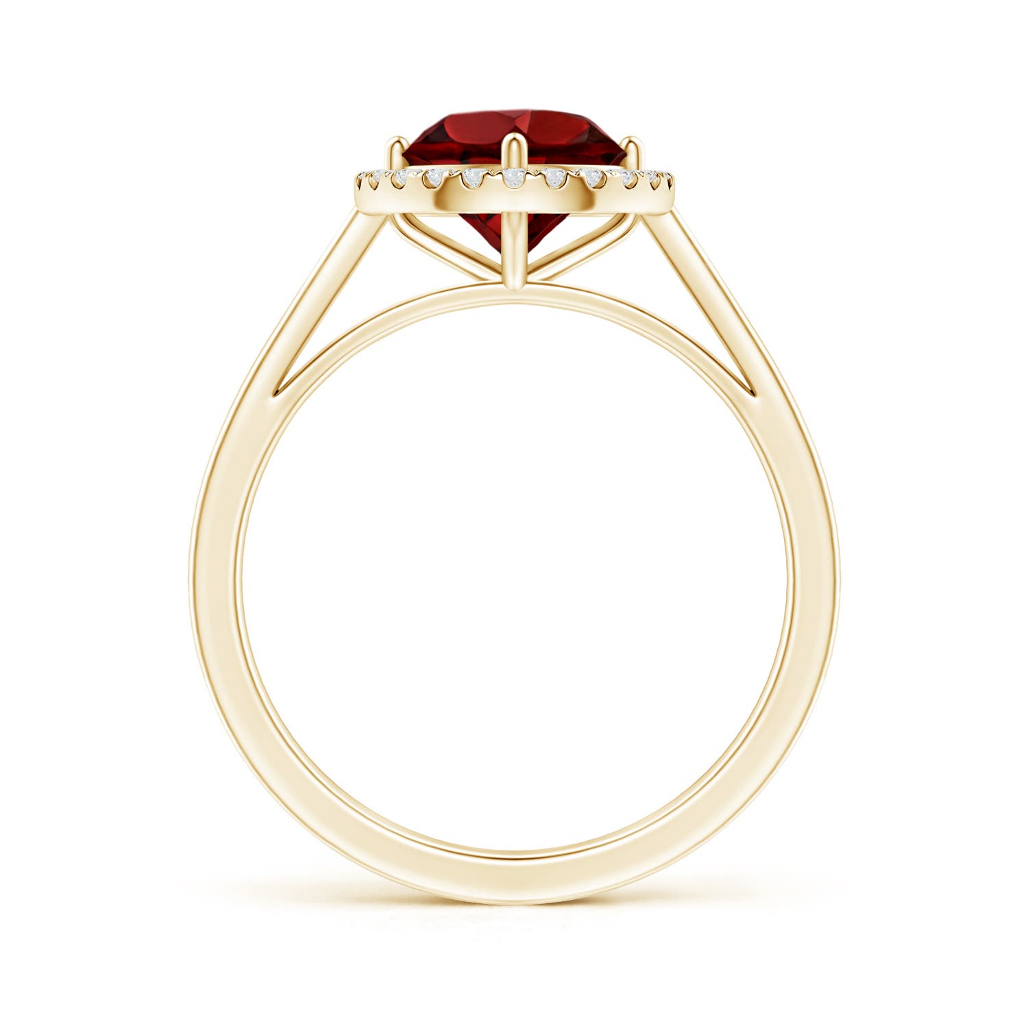 AAAA - Garnet / 1.64 CT / 14 KT Yellow Gold