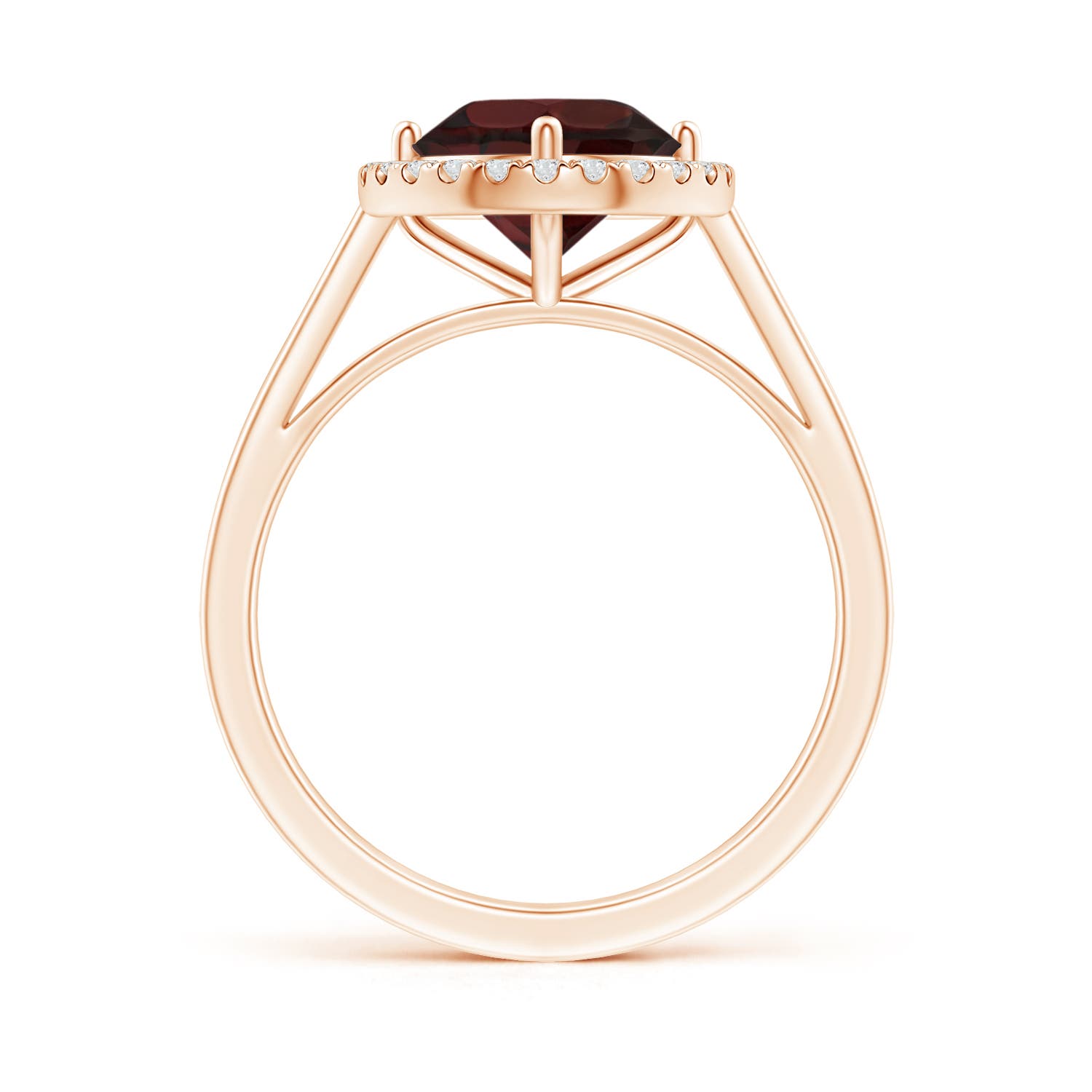 A - Garnet / 2.34 CT / 14 KT Rose Gold