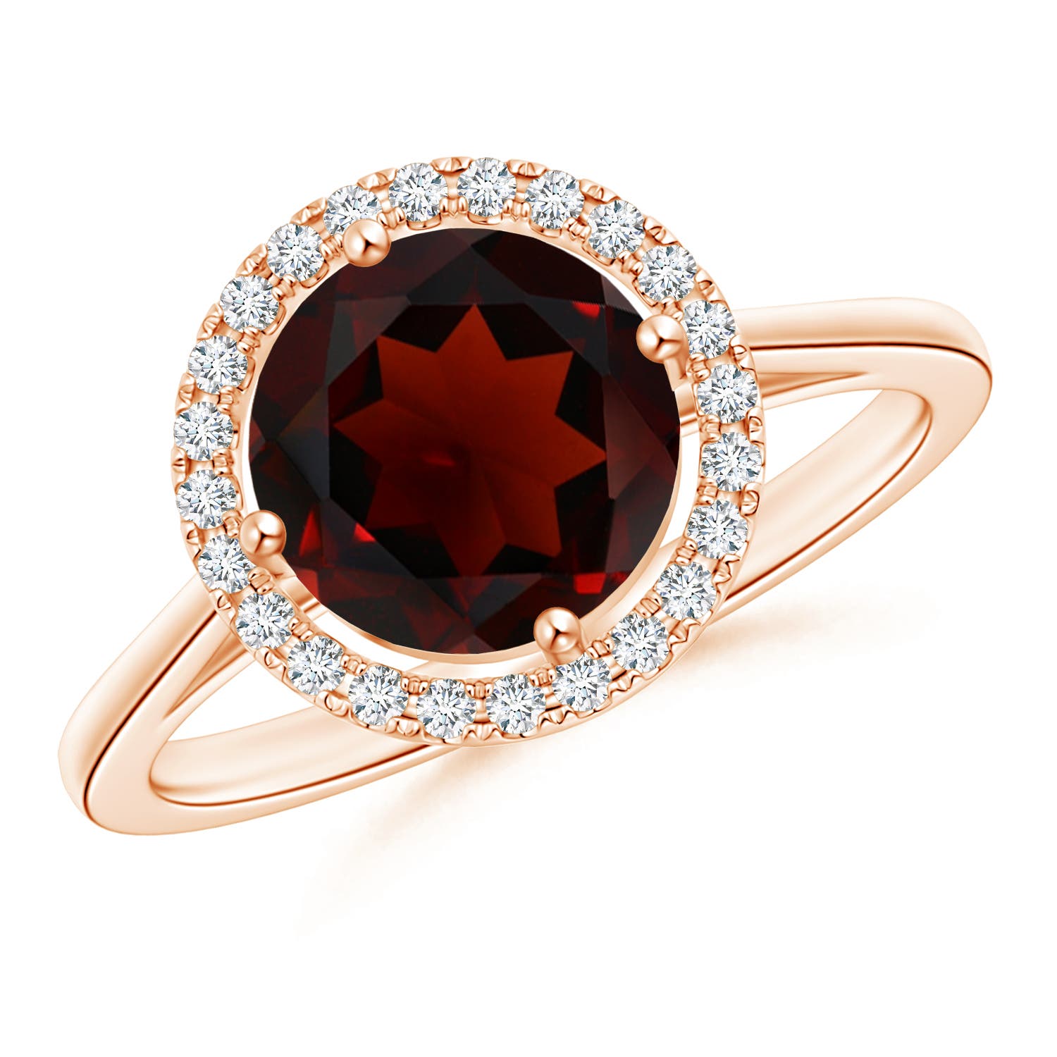 AA - Garnet / 2.34 CT / 14 KT Rose Gold