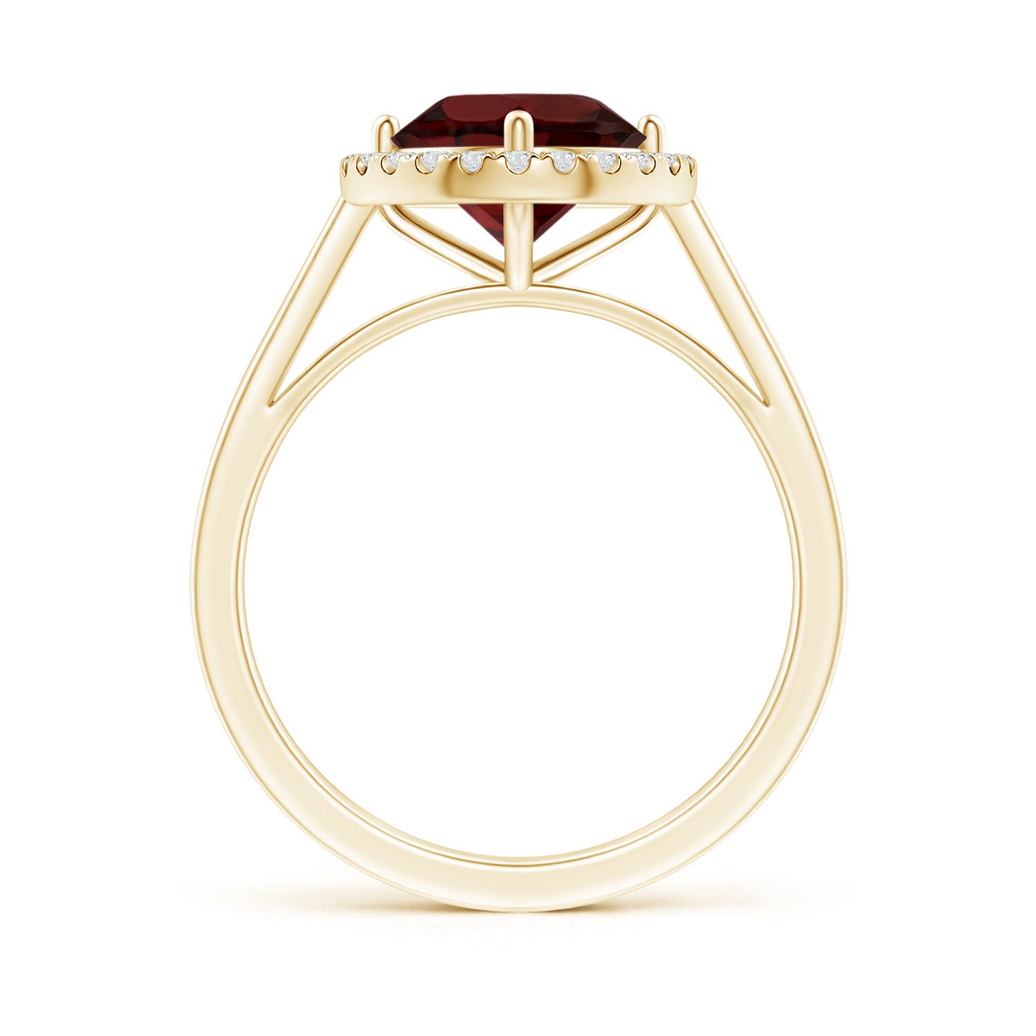 AA - Garnet / 2.34 CT / 14 KT Yellow Gold