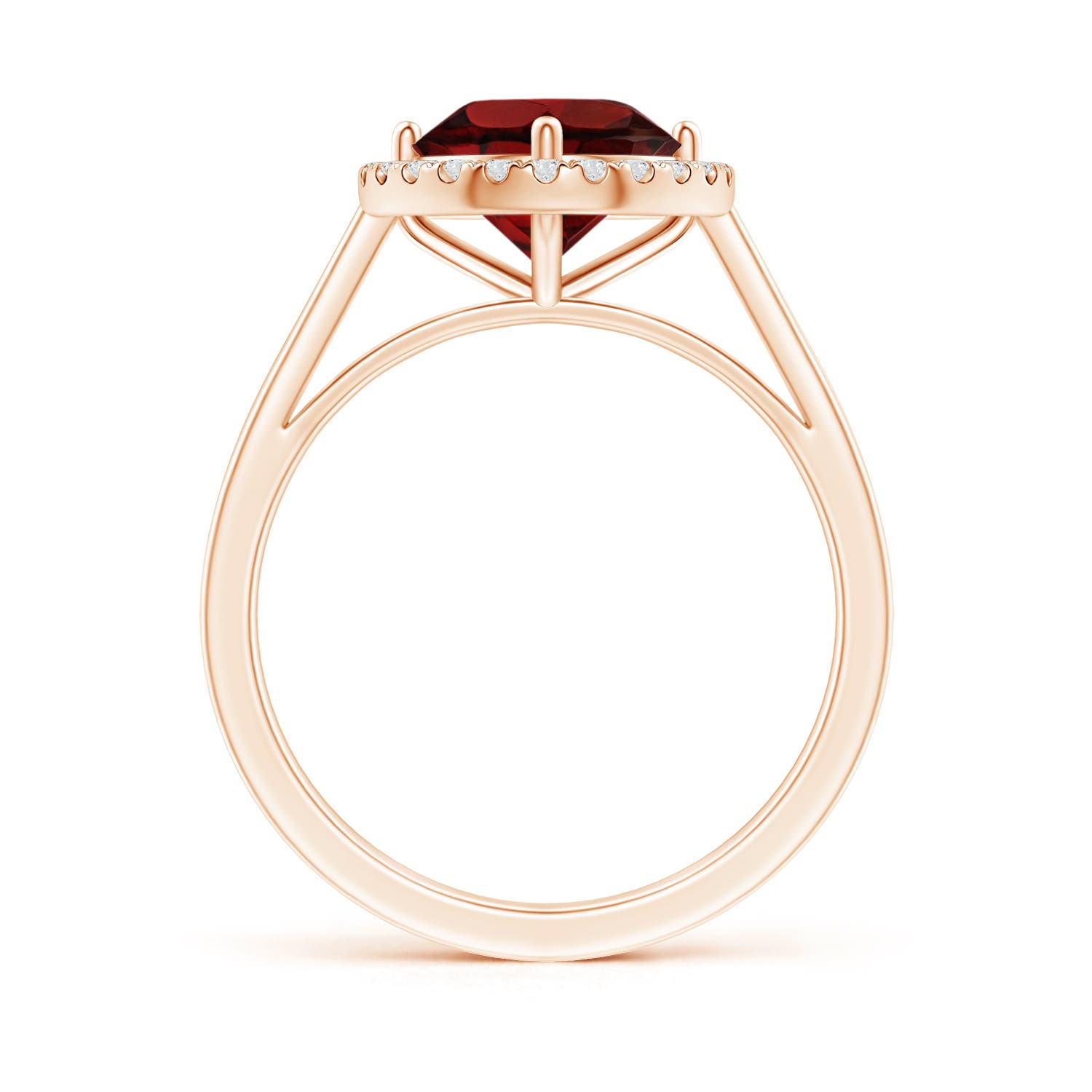 AAA - Garnet / 2.34 CT / 14 KT Rose Gold