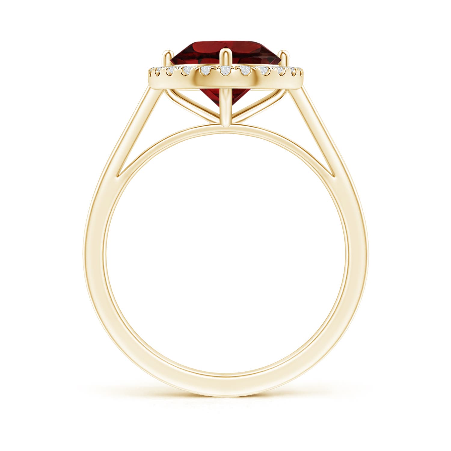 AAA - Garnet / 2.34 CT / 14 KT Yellow Gold