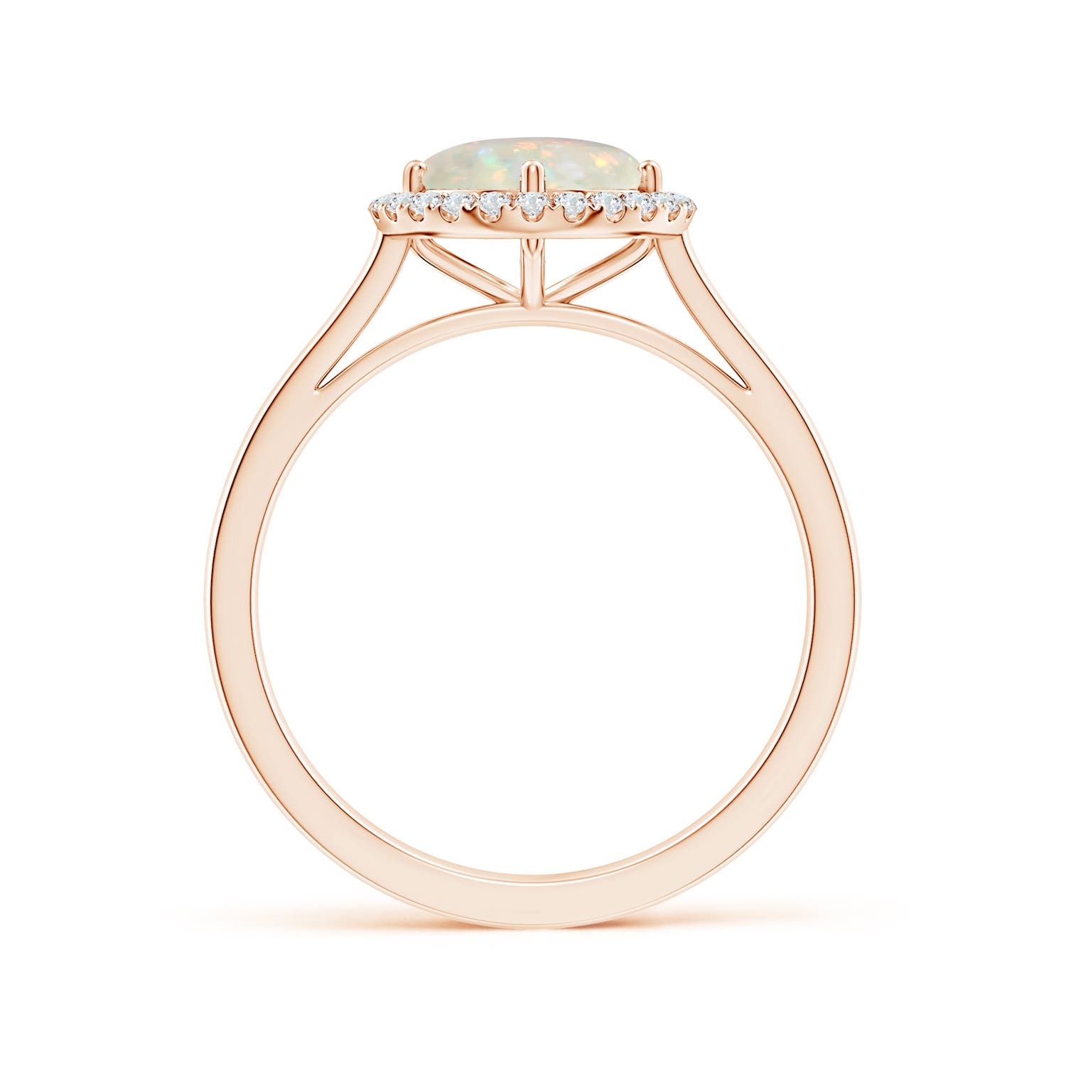 AAA - Opal / 0.89 CT / 14 KT Rose Gold