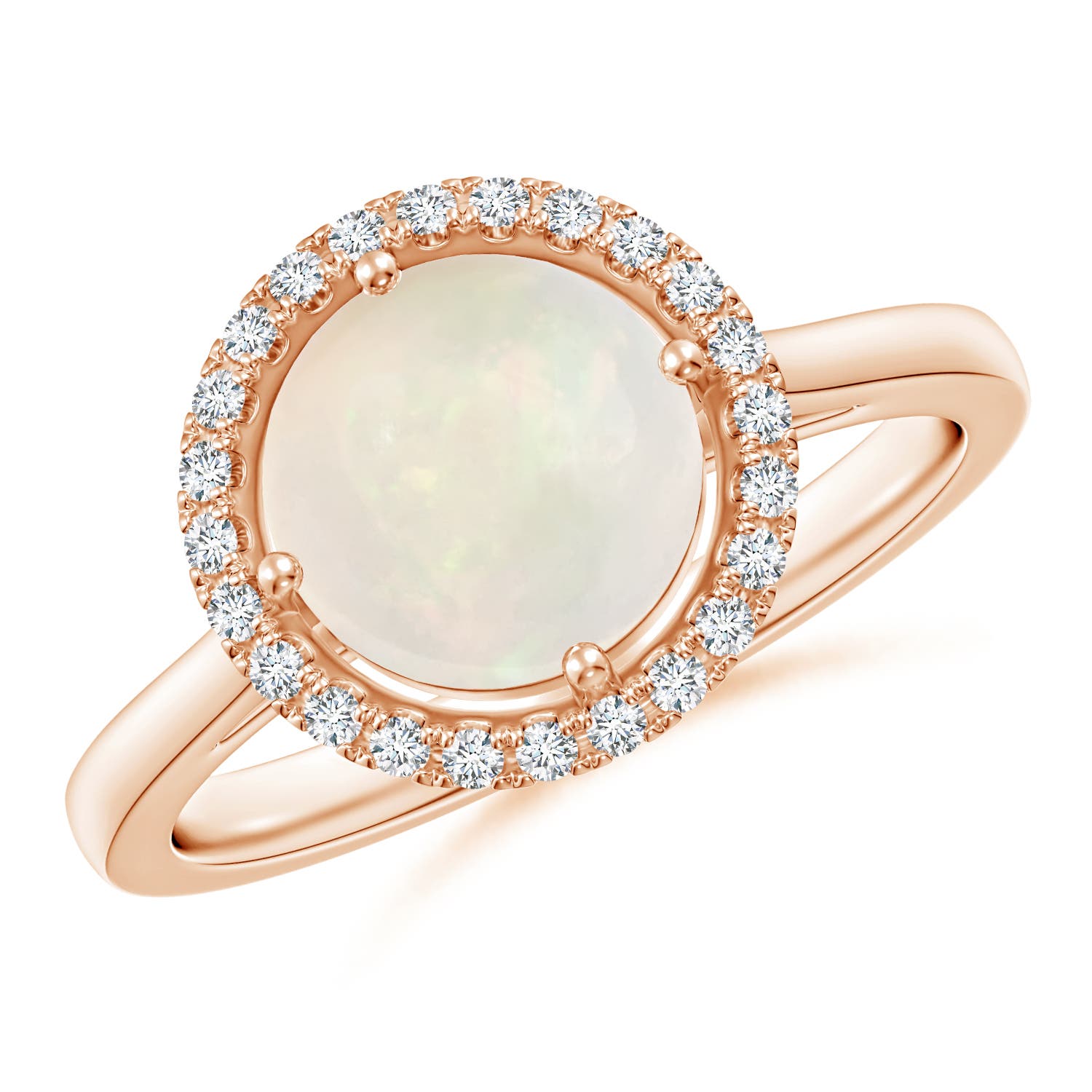 A - Opal / 1.29 CT / 14 KT Rose Gold