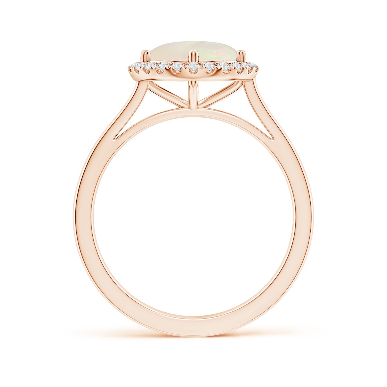 A - Opal / 1.29 CT / 14 KT Rose Gold