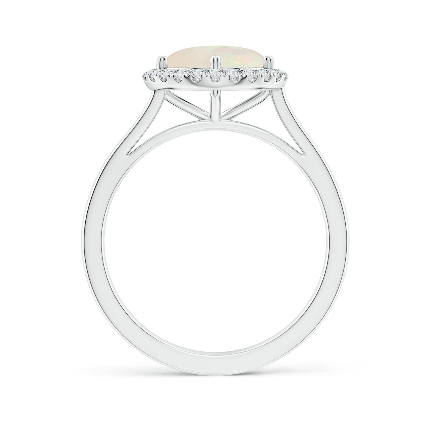 A - Opal / 1.29 CT / 14 KT White Gold