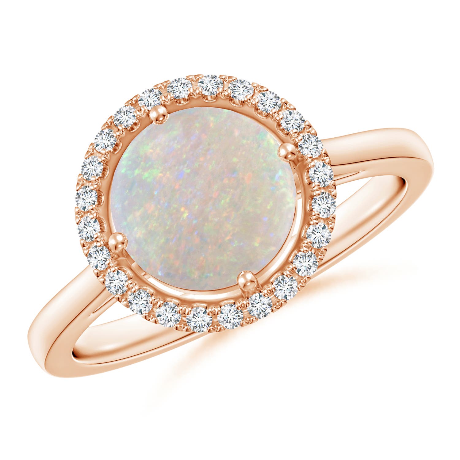 AA - Opal / 1.29 CT / 14 KT Rose Gold