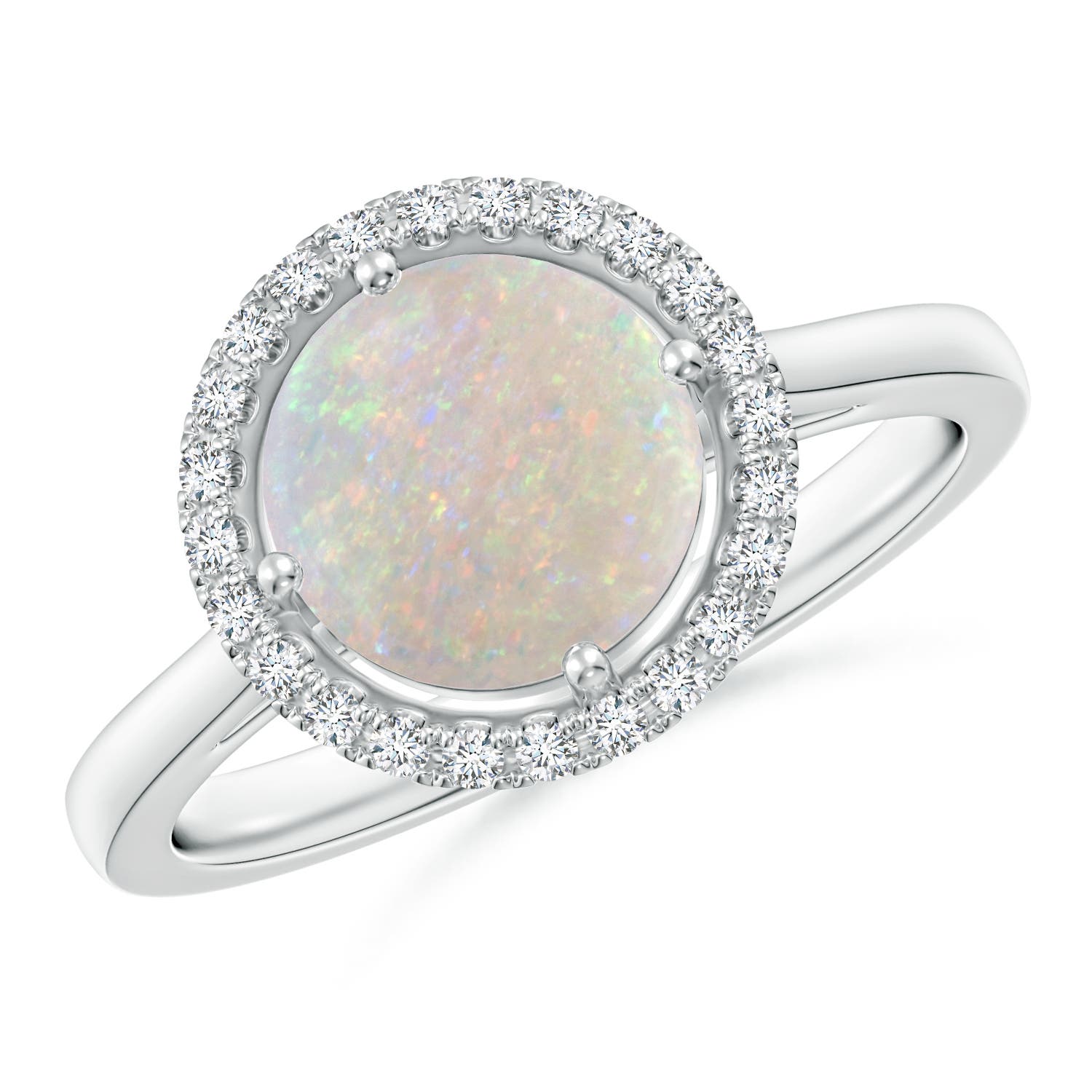 AA - Opal / 1.29 CT / 14 KT White Gold