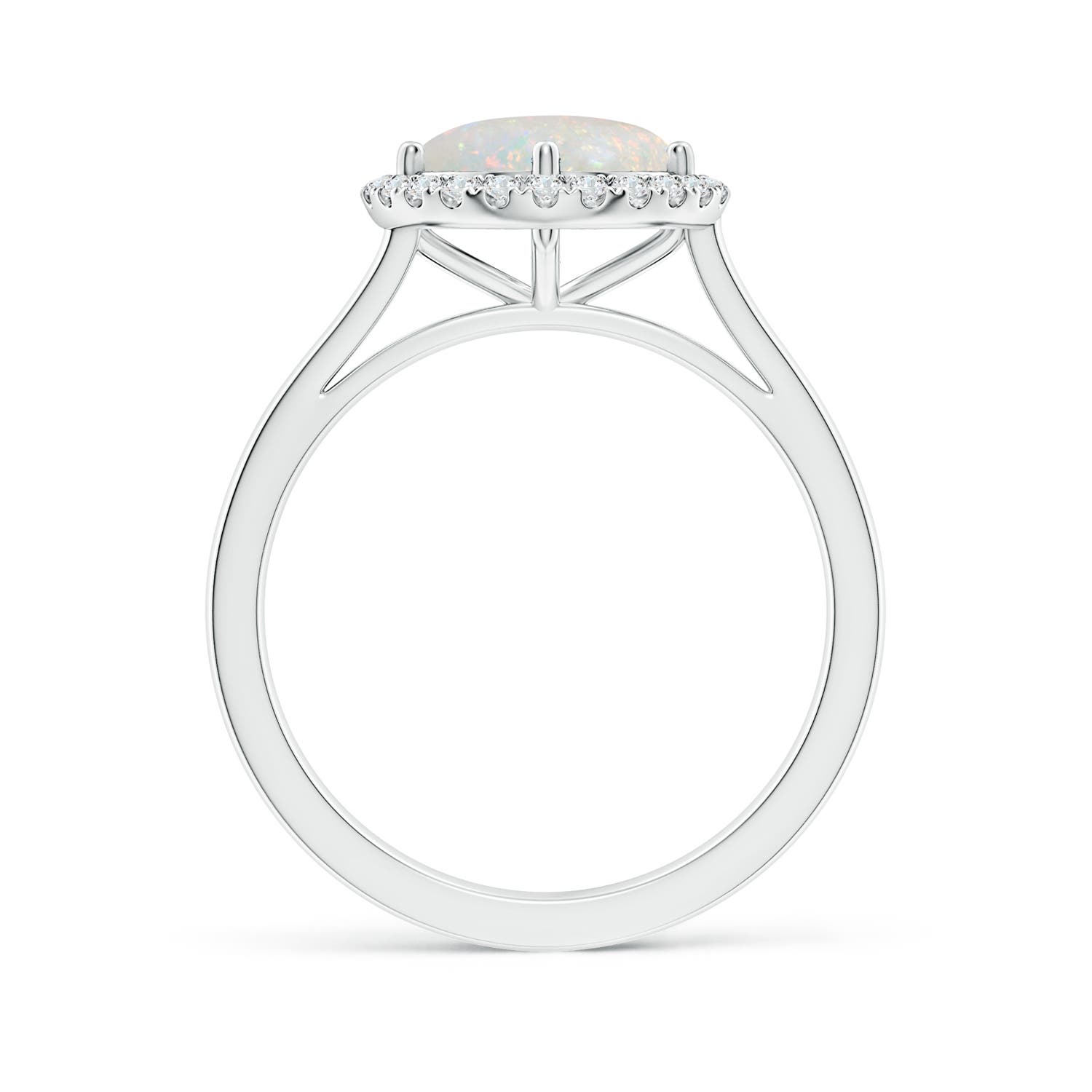 AA - Opal / 1.29 CT / 14 KT White Gold