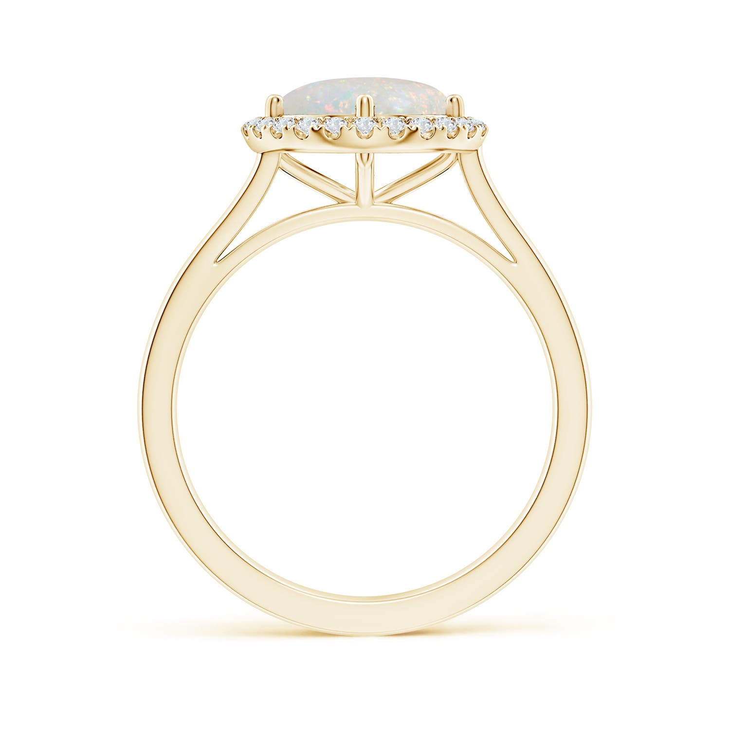 AA - Opal / 1.29 CT / 14 KT Yellow Gold