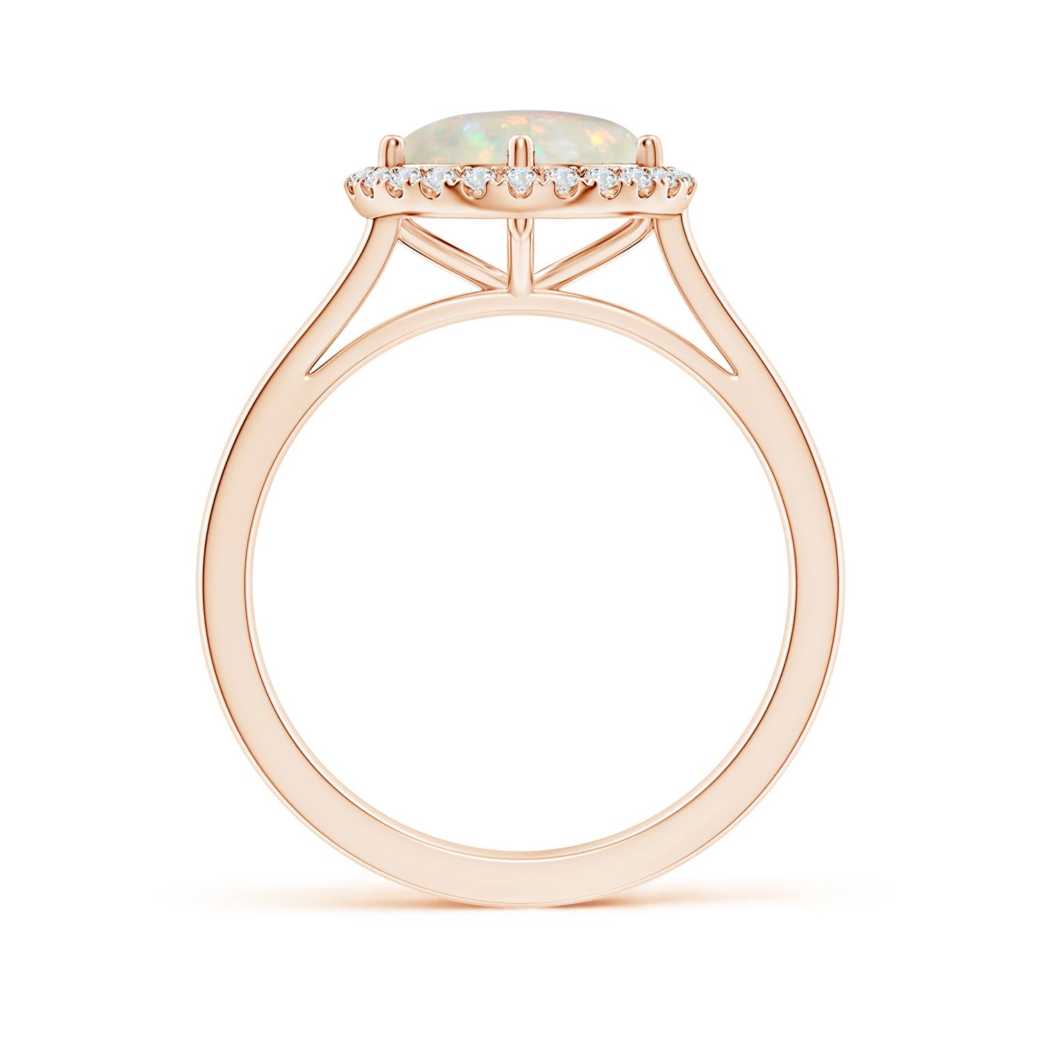 AAA - Opal / 1.29 CT / 14 KT Rose Gold