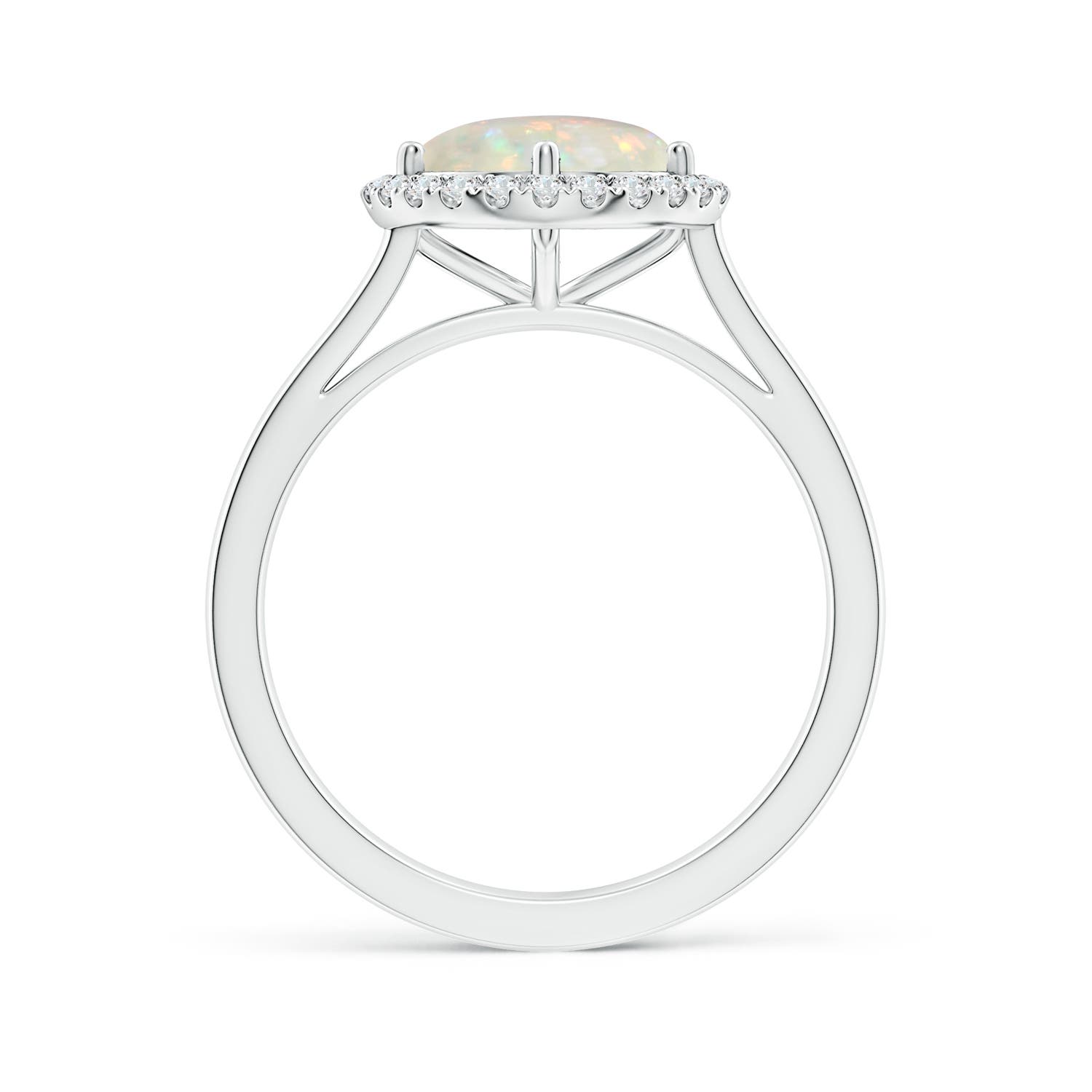 AAA - Opal / 1.29 CT / 14 KT White Gold