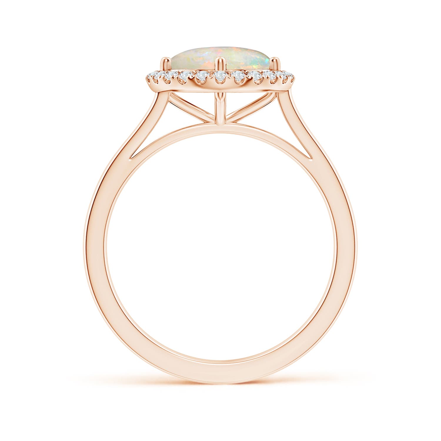 AAAA - Opal / 1.29 CT / 14 KT Rose Gold