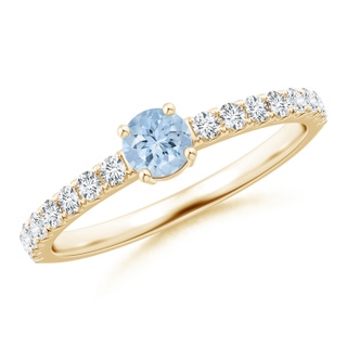 Round AA Aquamarine