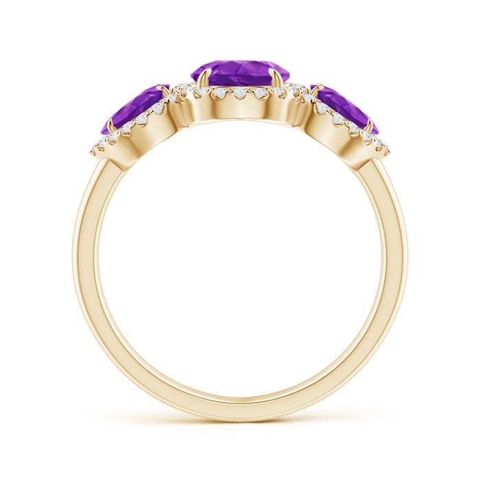 AAAA - Amethyst / 1.78 CT / 14 KT Yellow Gold