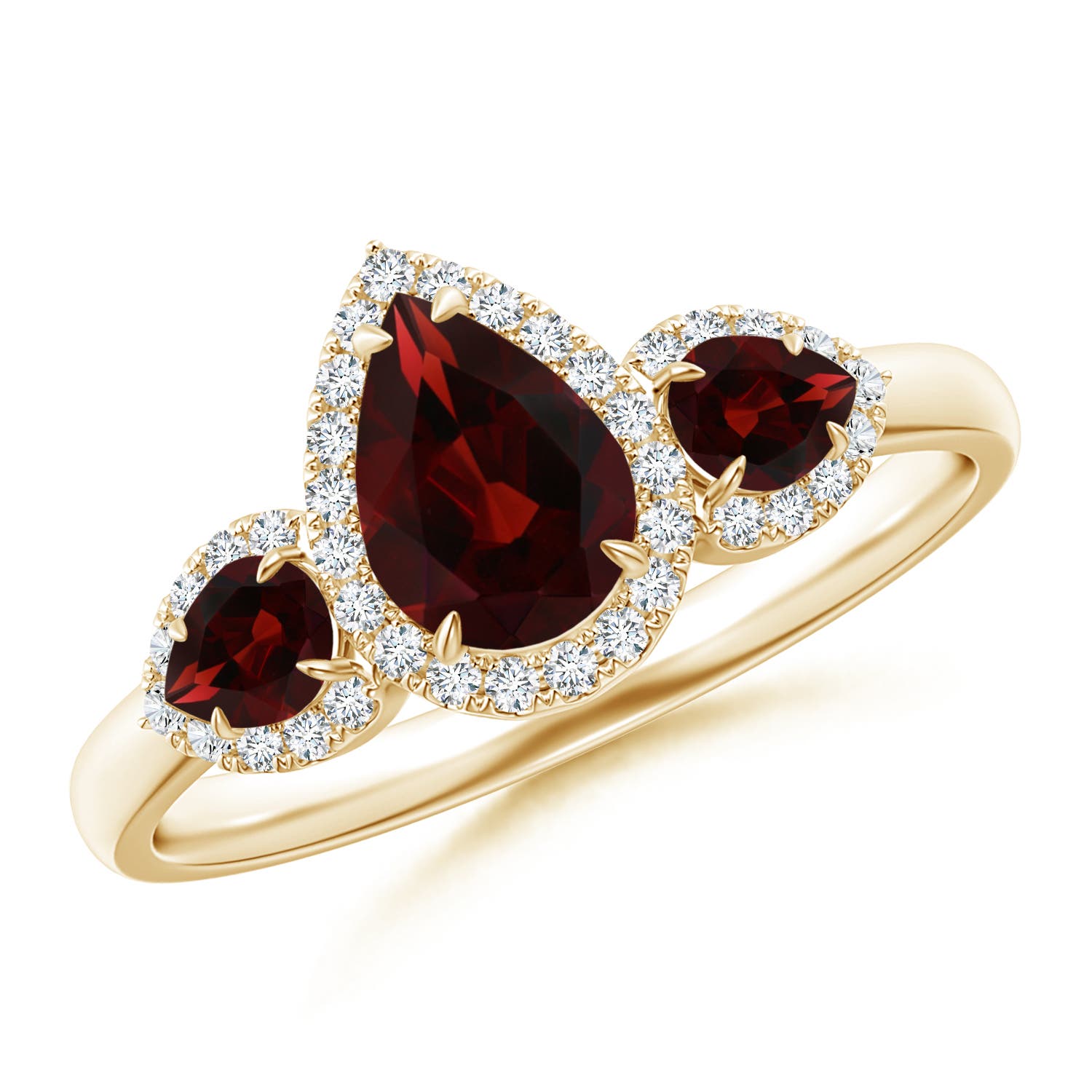 AA - Garnet / 1.44 CT / 14 KT Yellow Gold