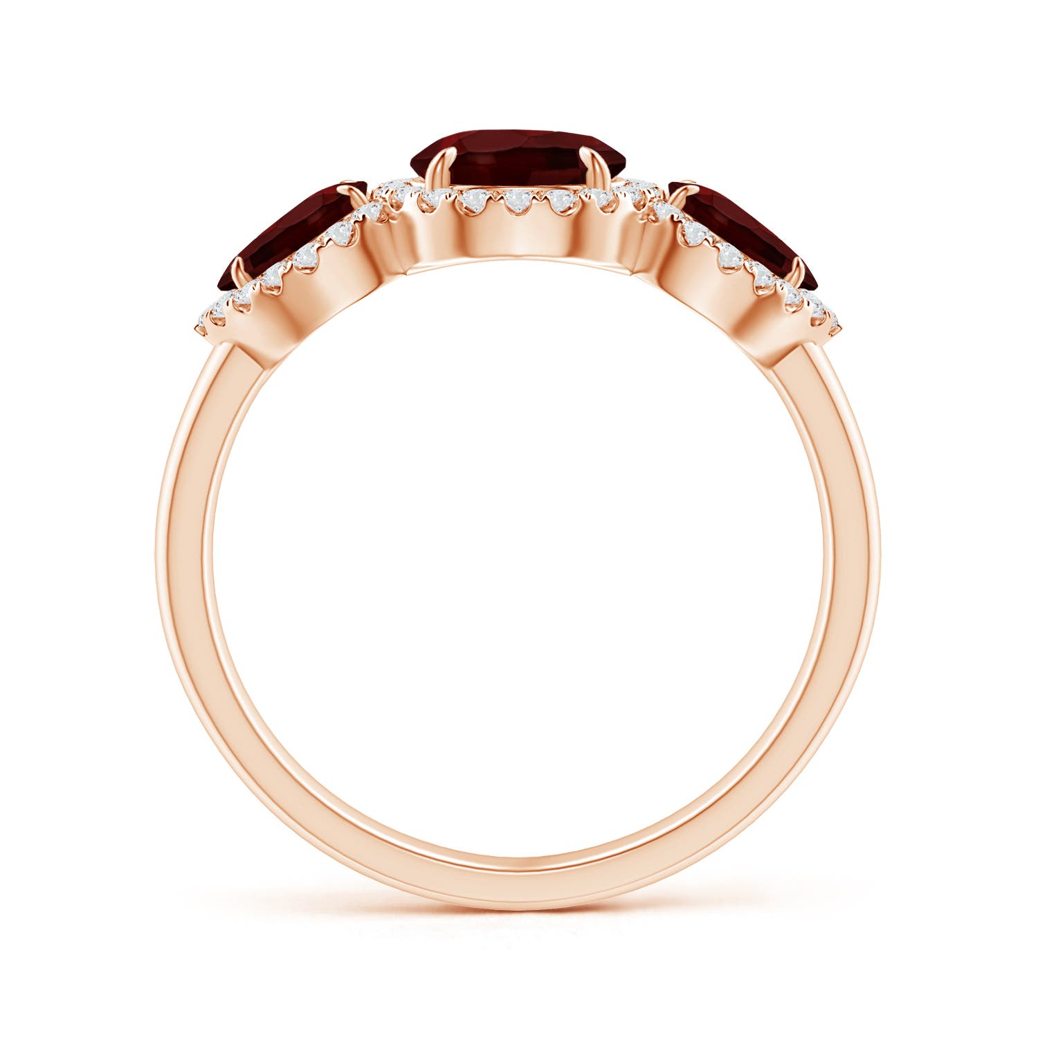 AA - Garnet / 2.44 CT / 14 KT Rose Gold