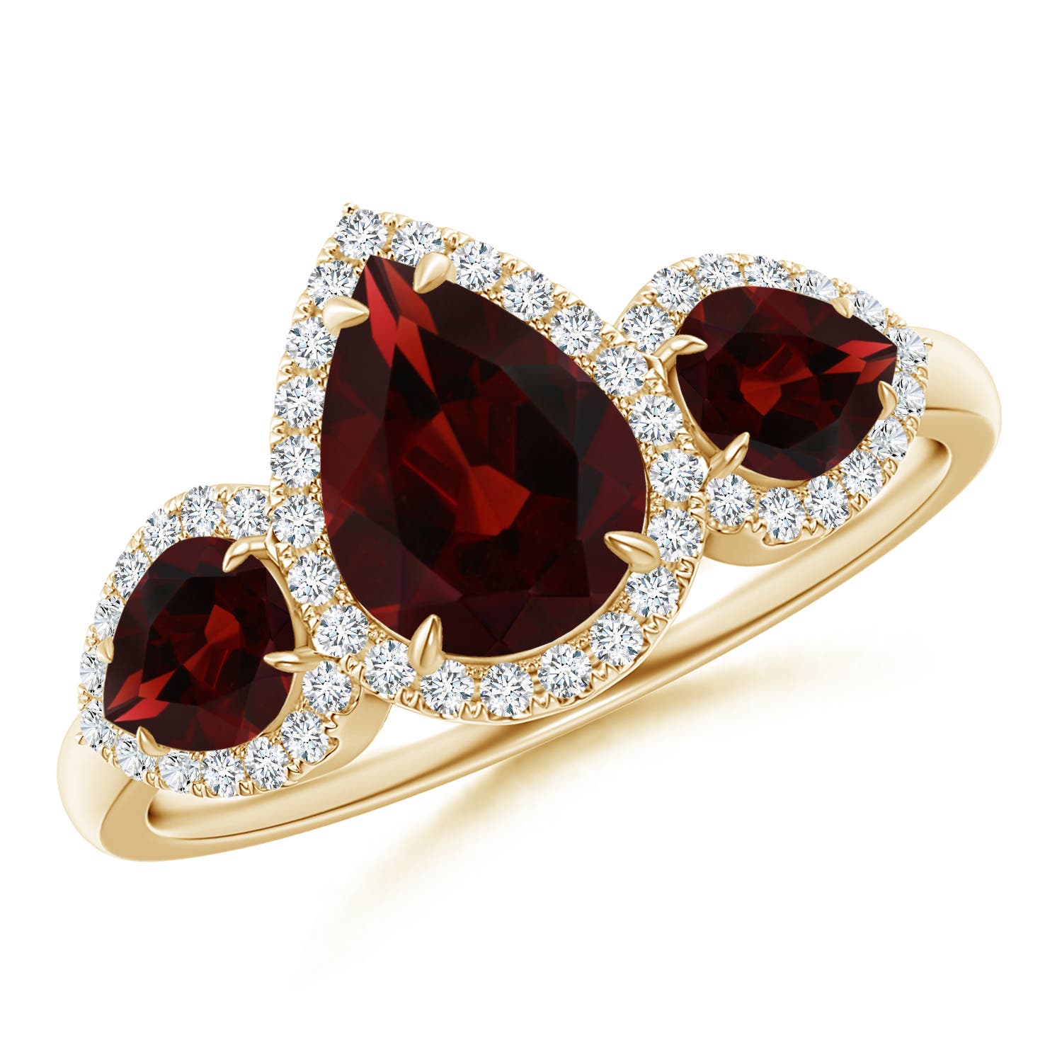 AA - Garnet / 2.44 CT / 14 KT Yellow Gold