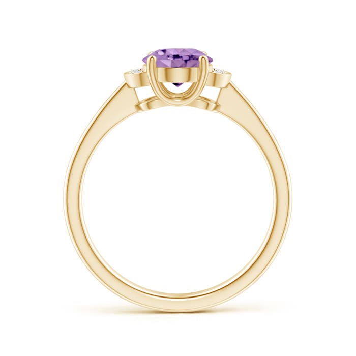 A - Amethyst / 1.2 CT / 14 KT Yellow Gold