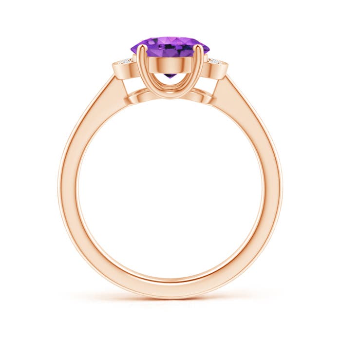 AAA - Amethyst / 1.66 CT / 14 KT Rose Gold