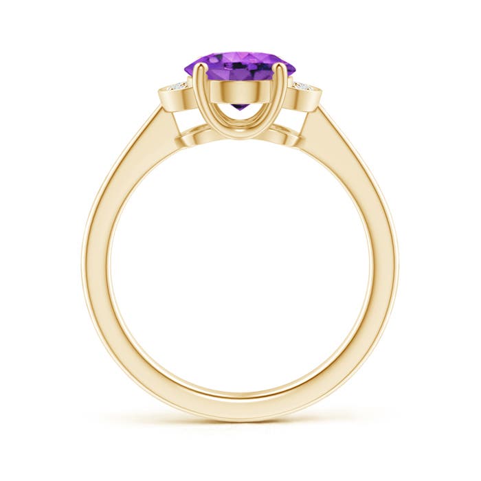 AAA - Amethyst / 1.66 CT / 14 KT Yellow Gold