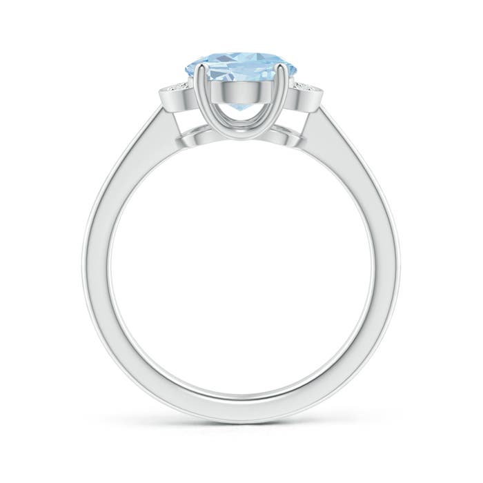 A - Aquamarine / 1.56 CT / 14 KT White Gold