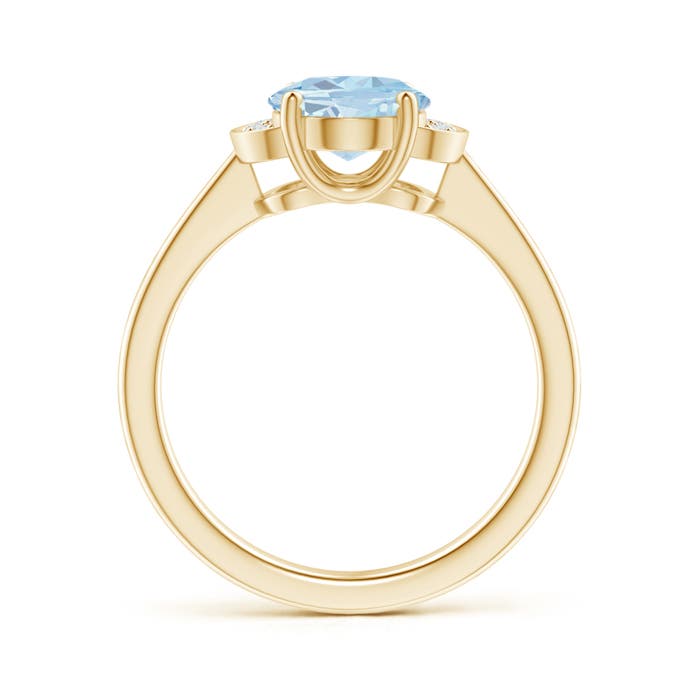 A - Aquamarine / 1.56 CT / 14 KT Yellow Gold