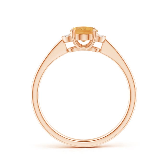 A - Citrine / 0.79 CT / 14 KT Rose Gold