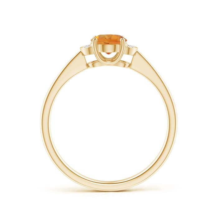 AA - Citrine / 0.79 CT / 14 KT Yellow Gold