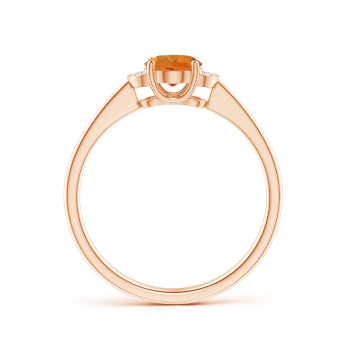 AAA - Citrine / 0.79 CT / 14 KT Rose Gold