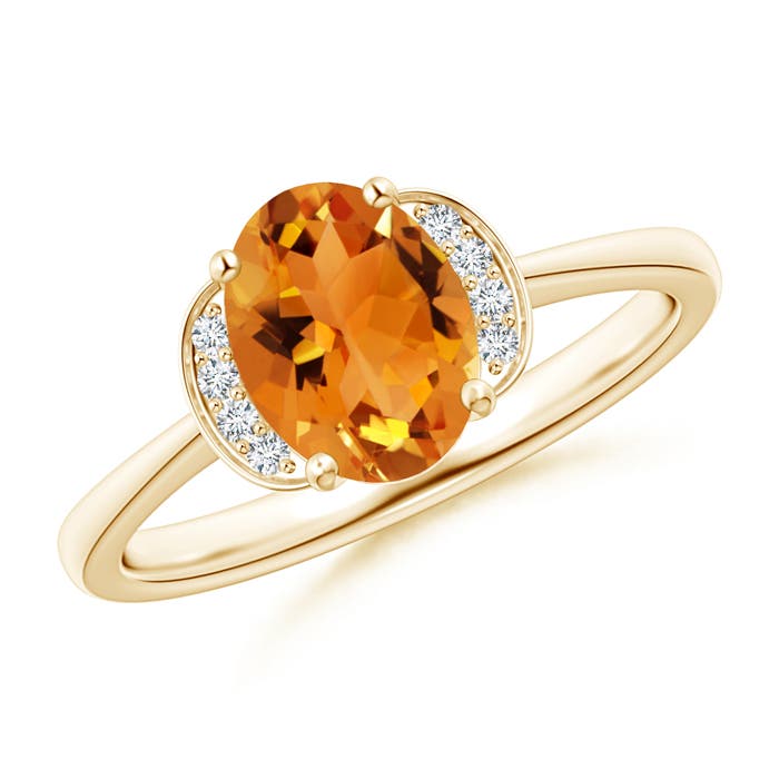 AAA - Citrine / 1.15 CT / 14 KT Yellow Gold