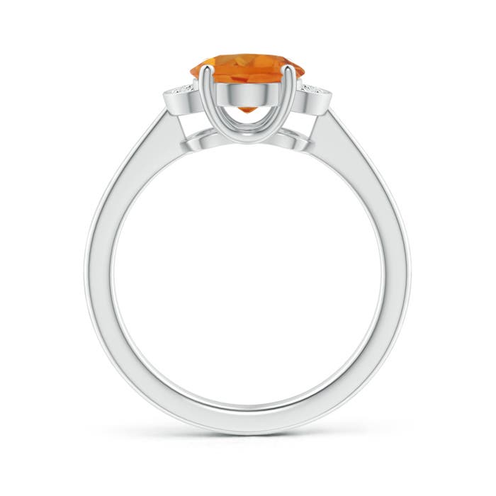 AAA - Citrine / 1.71 CT / 14 KT White Gold