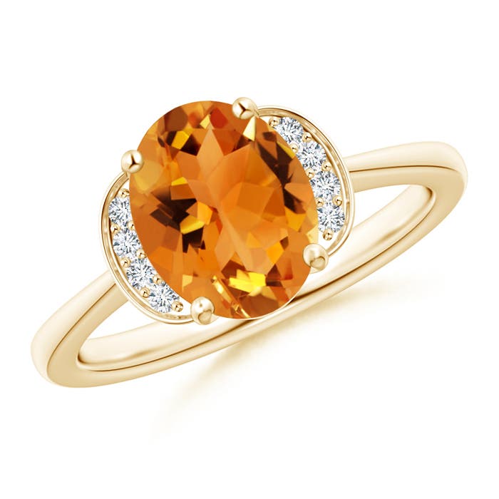 AAA - Citrine / 1.71 CT / 14 KT Yellow Gold