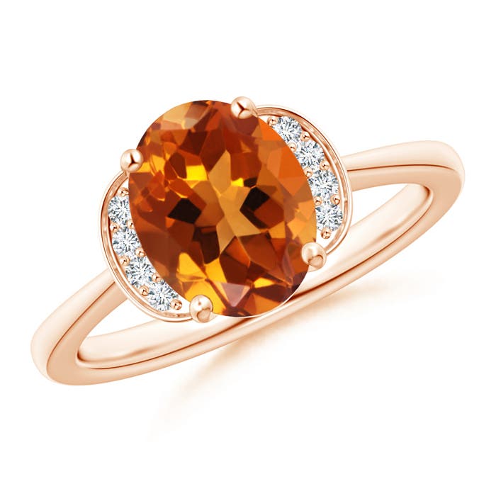 AAAA - Citrine / 1.71 CT / 14 KT Rose Gold