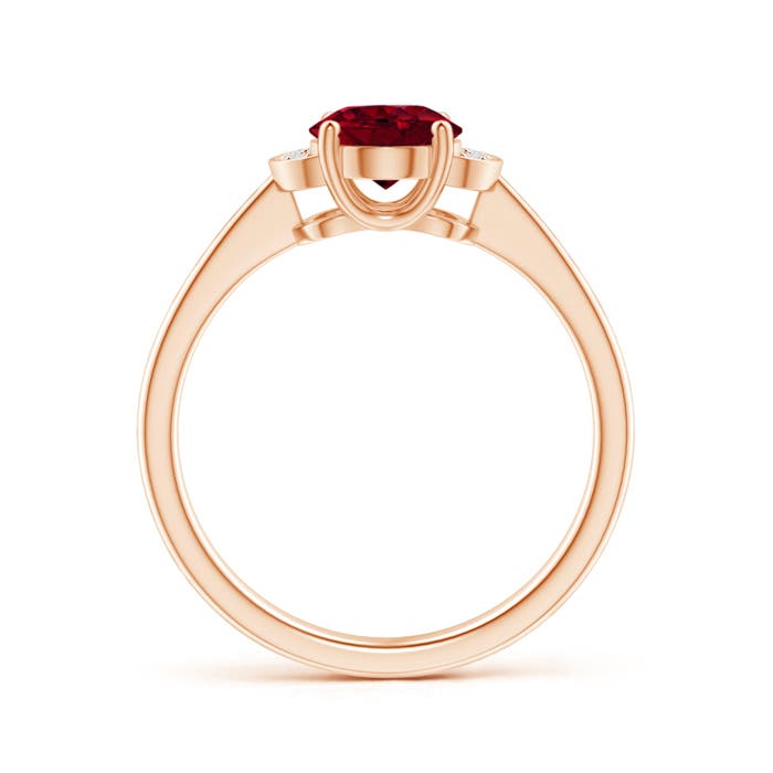 AAA - Garnet / 1.5 CT / 14 KT Rose Gold