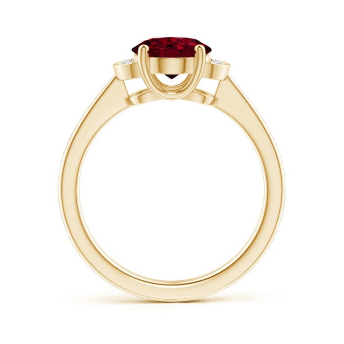 A - Garnet / 2.06 CT / 14 KT Yellow Gold