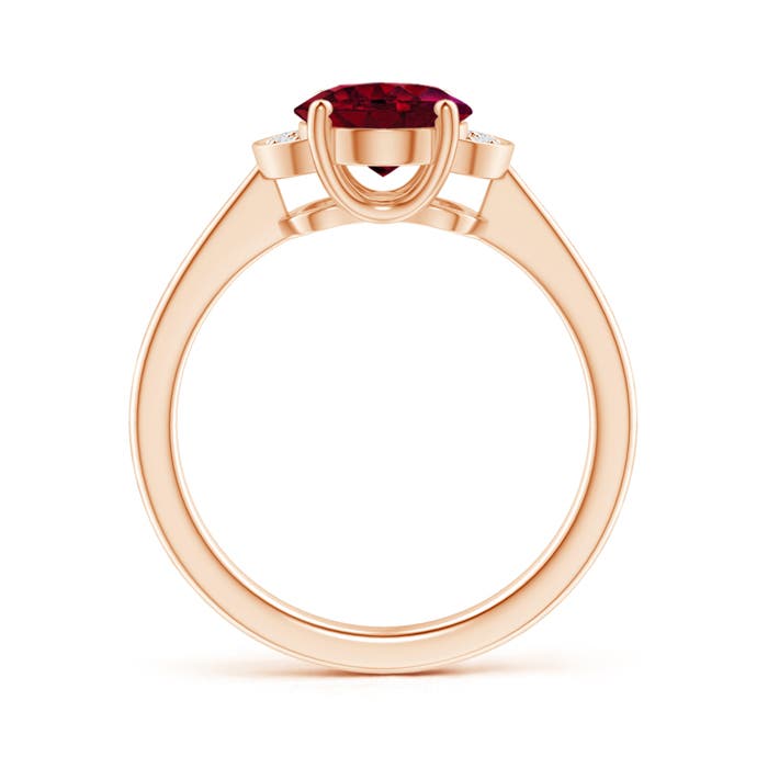 AA - Garnet / 2.06 CT / 14 KT Rose Gold